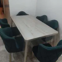 میز غذاخوری 6 نفره