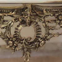 آینه و میز کنسول برنز|بوفه، ویترین، کنسول|قم, باجک یک|دیوار