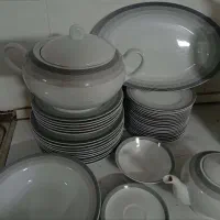 سرویس چینی زرین سری ایتالیا اف مدل سیلور لاینر|ظروف سرو و پذیرایی|مشهد, امیر|دیوار