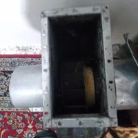 اگزوزفن کبابی با کانال کامل خیلی تمیز وکم کار