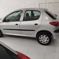 پژو 206 فابریک بدون ضربه پلمپ گاز سیمی موتور سالم