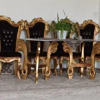 مبل استیل 9نفره و میز غذا خوری6 نفره