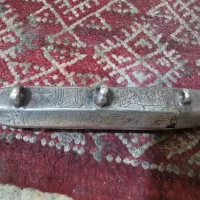 پلاک و حرز نقره عتیقه