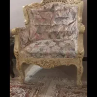 مبل استیل مدل گوشواره به همراه سرویس نهارخوری