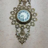 برنز لوستر بوفه ساعت