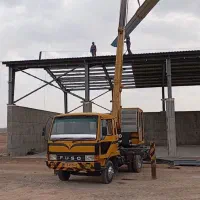 خدمات جرثقیل7هفت تن دکل بلند و قیمت منصفانه