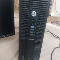 مینی کیس‌ نسل ۸ hp و مانیتور ۲۲ سامسونگ