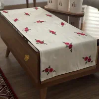 رومیزی ورانر گلدوزی|صنایع دستی و سایر لوازم تزئینی|اهواز, سپیدار|دیوار