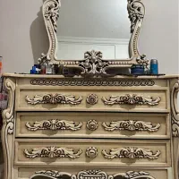 سرویس خواب تخت و آینه درآور