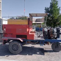 حمل مصالح ساختمانی با سه چرخ کمپرسی