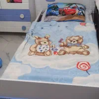 تخت وکمد کودک مدل کلبه|تخت و سرویس خواب|قوچان, |دیوار