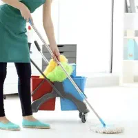 نیازمند نظافتچی خانم