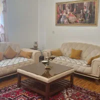 مبلمان ۷ نفره چستر همراه با میز ناهار خوری ۶ نفره|مبلمان خانگی و میز عسلی|کیش, |دیوار