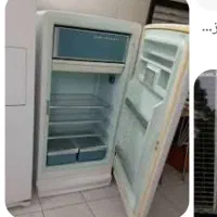 یخچال فرسوده و سوخته وسالم