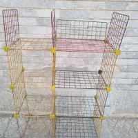 قفسه مشبک|کتابخانه، شلف، قفسههای دیواری|کرج, بنیاد|دیوار