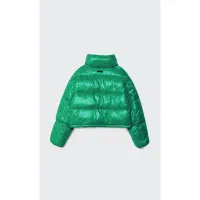 کاپشن سبز براق