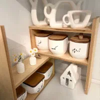 بانکه ( دکوری ) شمعدون و آیینه