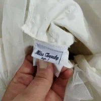 لباس عروس برند دخترانه بچگانه مناسب ۷ تا۹ سال ترک|کفش و لباس بچه|تهران, خانی آباد نو شمالی|دیوار