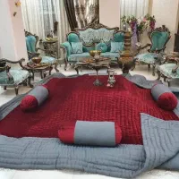 لحاف کرسی دست دوز طرح ترک شایکوت اصلی کامل