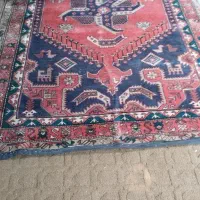 فرش قدیمی ۱۰۰ساله (گبه) کناره ۶قواره سالم|گلیم، جاجیم، گبه|تهران, آرژانتین|دیوار