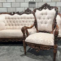 مبل سلطنتی ( استیل ) خاطره چوبی|مبلمان خانگی و میز عسلی|تهران, یافت آباد جنوبی|دیوار