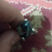 انگشتر شجر با بدنه نقره