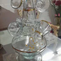 جام و تنگ شیشه ای