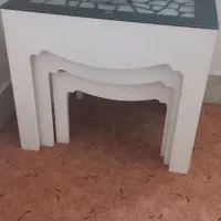 میز جلو مبلی با سه تا عسلی|مبلمان خانگی و میز عسلی|قم, انصارالحسین|دیوار