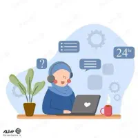 منشی خانم آشنا به امور اداری
