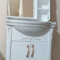 روشویی کابینتی با آینه باکس شیرالات مشابه نونو