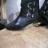 بت چرم طبیعی دست دوز برند همیلتون آلمان|کیف، کفش، کمربند|اردبیل, |دیوار