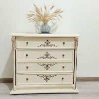 دراور ۴ کشو چوبی