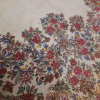 فرش دستبافت کرمان کرم رنگ۱۲ متری