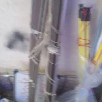 دو عدد پرده کره کره ای سالم