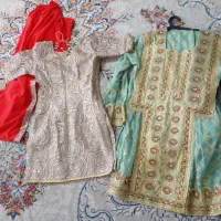 لباس هندی دوخته شده کاملانو|لباس|بیرجند, |دیوار