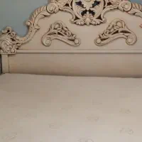 تخت دو نفره چوبی با تشک|تخت و سرویس خواب|نظرآباد, نظرآباد|دیوار