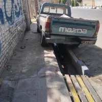 مزدا وانت موتور سوخته