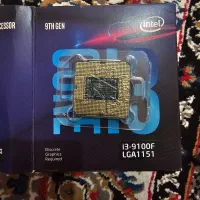 cpu intel i3 9100f کارکرده