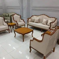 مبل تیارا همراه ست جلومبلی عسلی