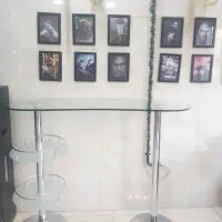 میز بارشیشه ای|بوفه، ویترین، کنسول|رشت, جهاد|دیوار