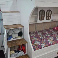 تخت خواب دو طبقه|تخت و سرویس خواب|نیک شهر, |دیوار