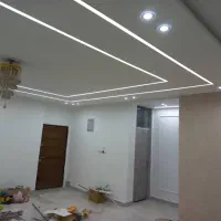 اجرای کناف و لاین نوری و پی وی سی|خدمات پیشه و مهارت|امیدیه, |دیوار