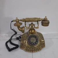 تلفن رومیزی برنز