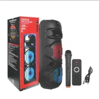 اسپیکر شارژی باند73 سانت پارتی باکس دیجی میکروفون|سیستم صوتی خانگی|قم, نیروگاه|دیوار