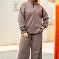 ست هودی نیم زیپ و شلوار|لباس|تهران, نعمت‌آباد|دیوار