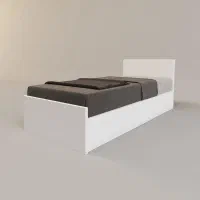 تخت*تختخواب تکنفره مدل سلیم*رنگبندی کامل