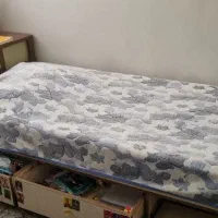 ۲ تخت باهم تمام mdf|تخت و سرویس خواب|تهران, فاطمی|دیوار
