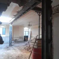 تخریب ساختمان باپیکور جوشکاری پل ستون بنا