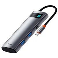 هاب 7 پورت USB-C باسئوس (دست نخورده)
