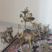 لوستر گل ناز|لوستر و چراغ آویز|تبریز, |دیوار